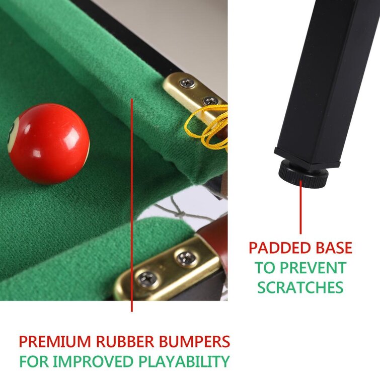 2Pcs Billiards 9 inch PVC Pool Table Rail Felt Brush Cleaner Cue Stick Brid Best 