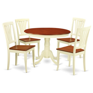 Hartland 5 Piece Dining Set by Wooden Importers