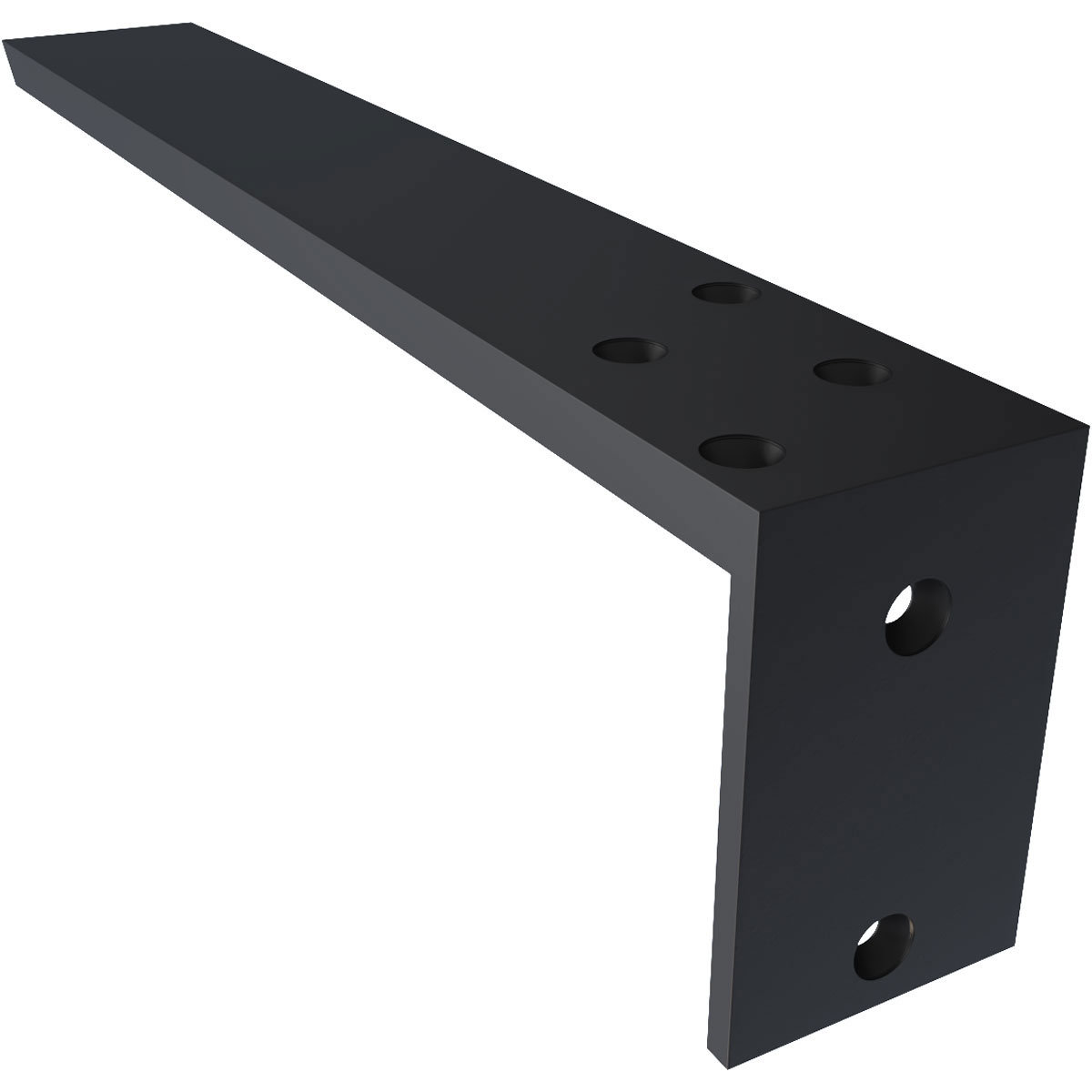 PCI Enterprises Hidden Support Steel Heavy Duty Bracket W/ Back Plate