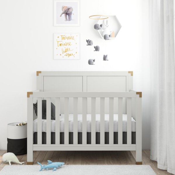 graphite blue crib