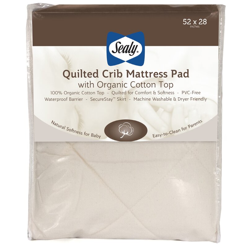 sealy waterproof crib mattress