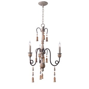 Hassan 3-Light Candle-Style Chandelier
