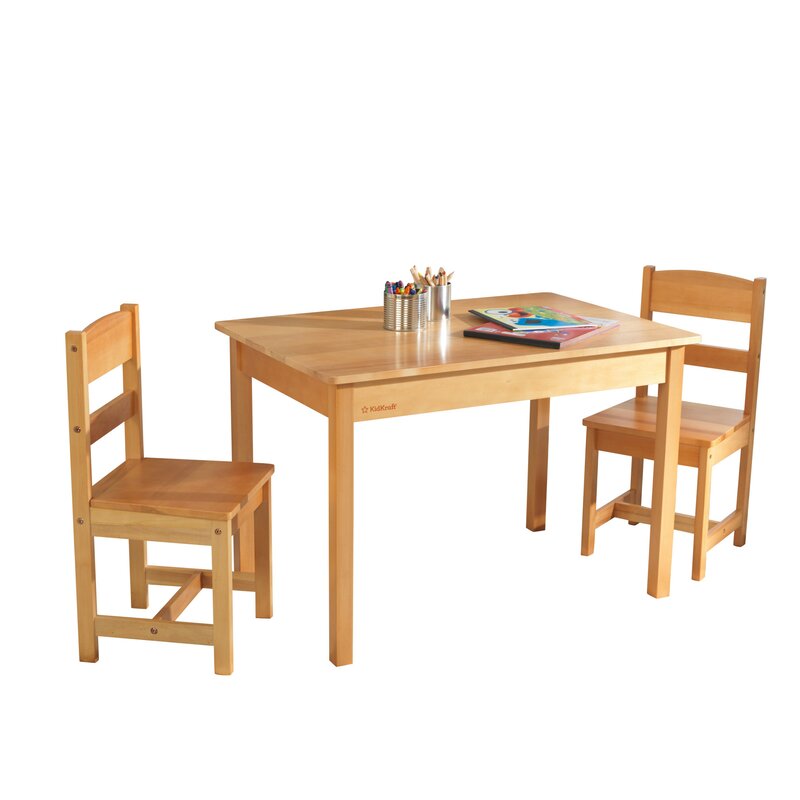 kidkraft wooden table