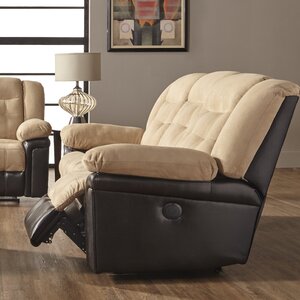 Waddells Leather Manual Recliner