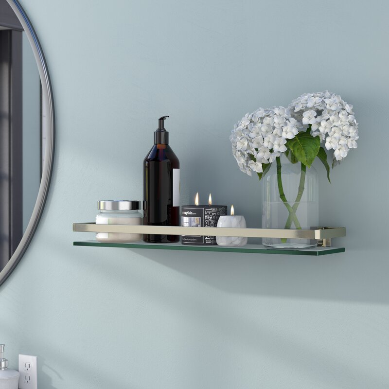 Ebern Designs Akeeyla Wall Shelf Reviews Wayfair