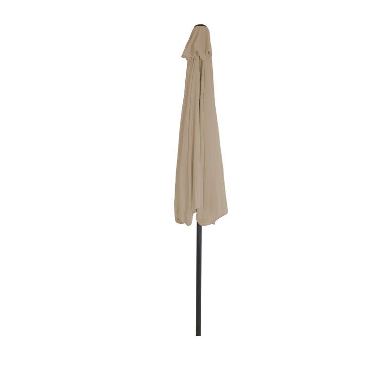 Pure Garden 9 52 Half Market Umbrella Reviews Wayfair