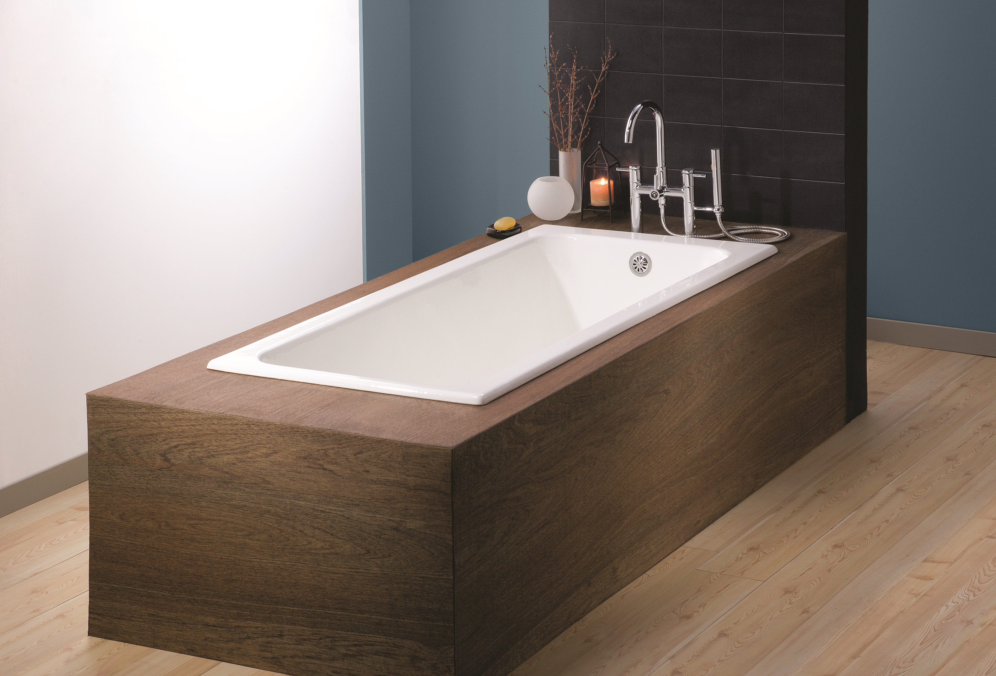 Latitude Run® 71" x 31.5" Freestanding Soaking Bathtub Wayfair