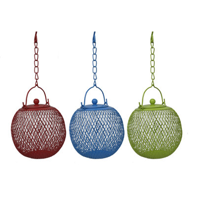 Colorful Ball Decorative Bird Feeder Backyard Expressions