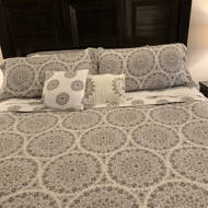 Three Posts Lowall Tribal Medallion Printed Microfiber Reversible Quilt Set Reviews Wayfair
