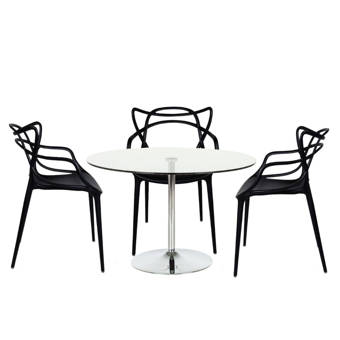 17 Stories Borum 5 Piece Dining Set Wayfair