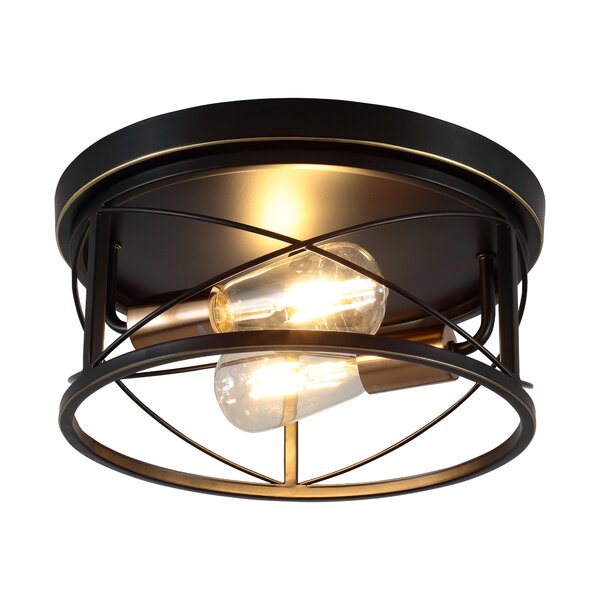 flush mount edison bulb light fixture