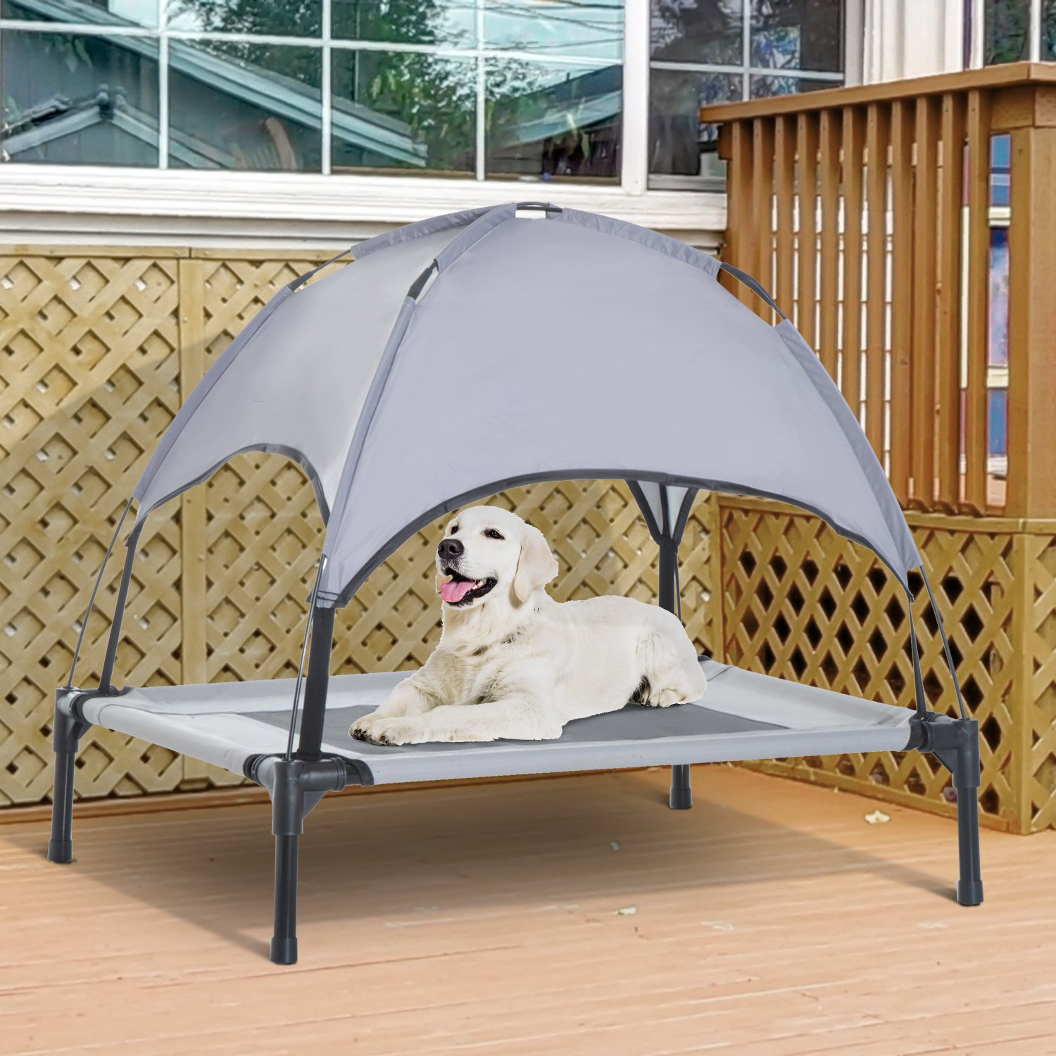 pet cot and canopy