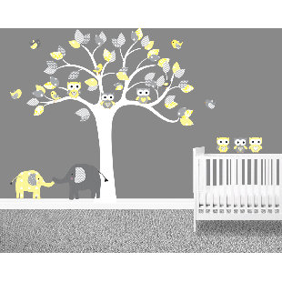 elephant wall art nursery