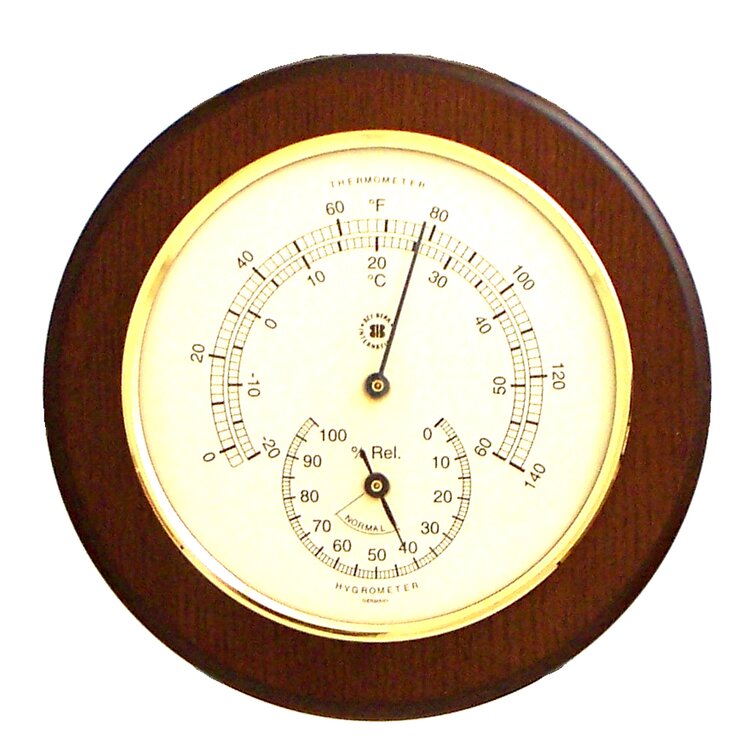 Charlton Home® Faheem Thermometer and Hygrometer & Reviews | Wayfair.ca