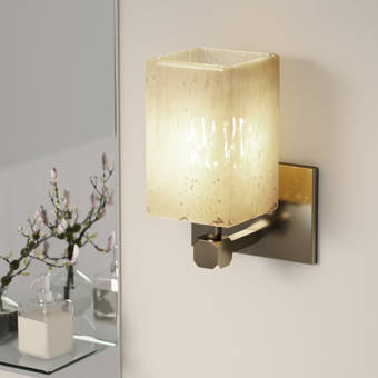 Wrought Studio Mannox Cut Cone 1 Light Wall Sconce Wayfair