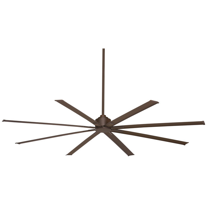 84 Xtreme 8 Blade Outdoor Ceiling Fan With Remote