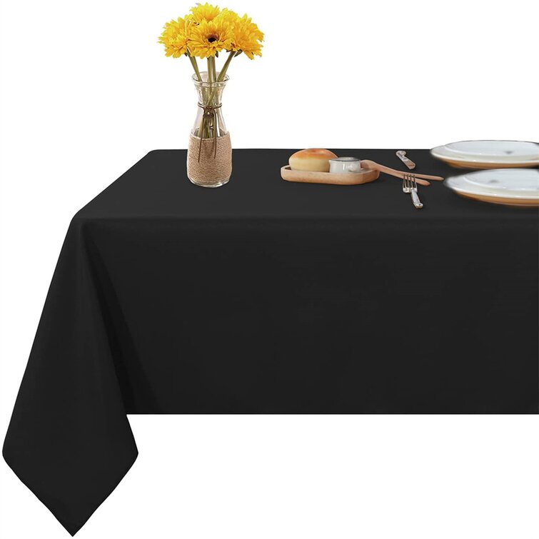 Table Cloths Square 54 x 54 Wrinkle Free Kitchen Table Clothes Cat Tablecloth for Buffet Table Wedding & More Parties Holiday Dinner 