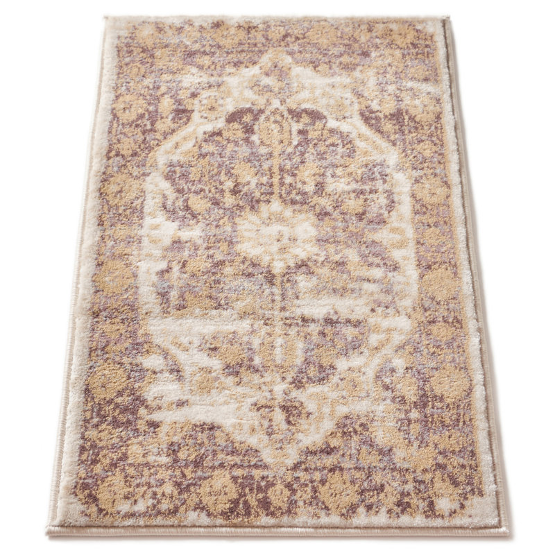 Well Woven Kensington Maxwell Medallion Distressed 31 In X 20 In Indoor Only Door Mat Reviews Wayfair