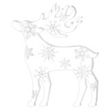 Silver Reindeer Decorations Wayfair