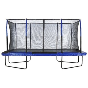 Upper Bounce Easy Assemble Mega 8 X 14 Rectangular Trampoline with review