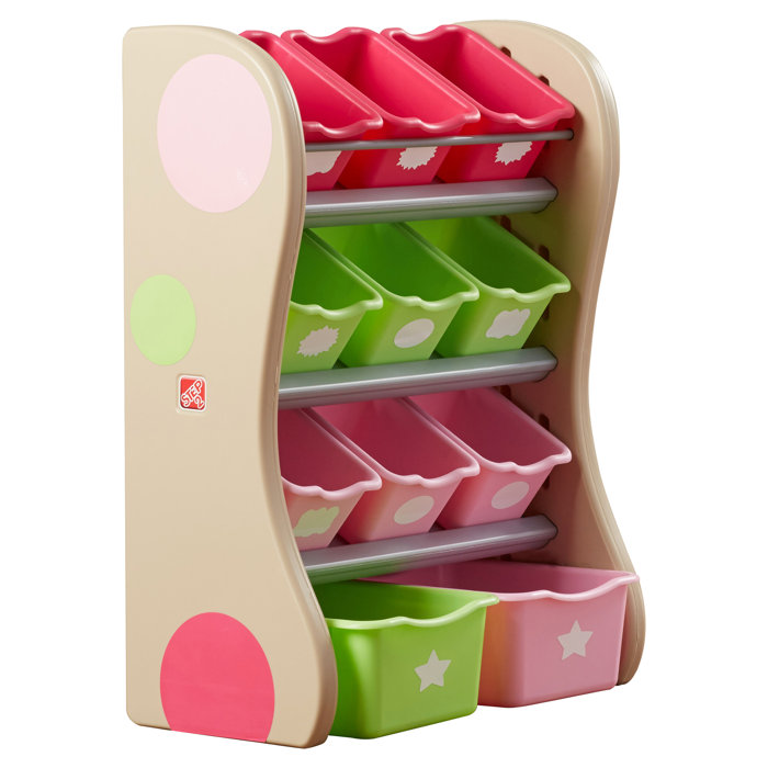 step2 fun time room organizer and toy storage