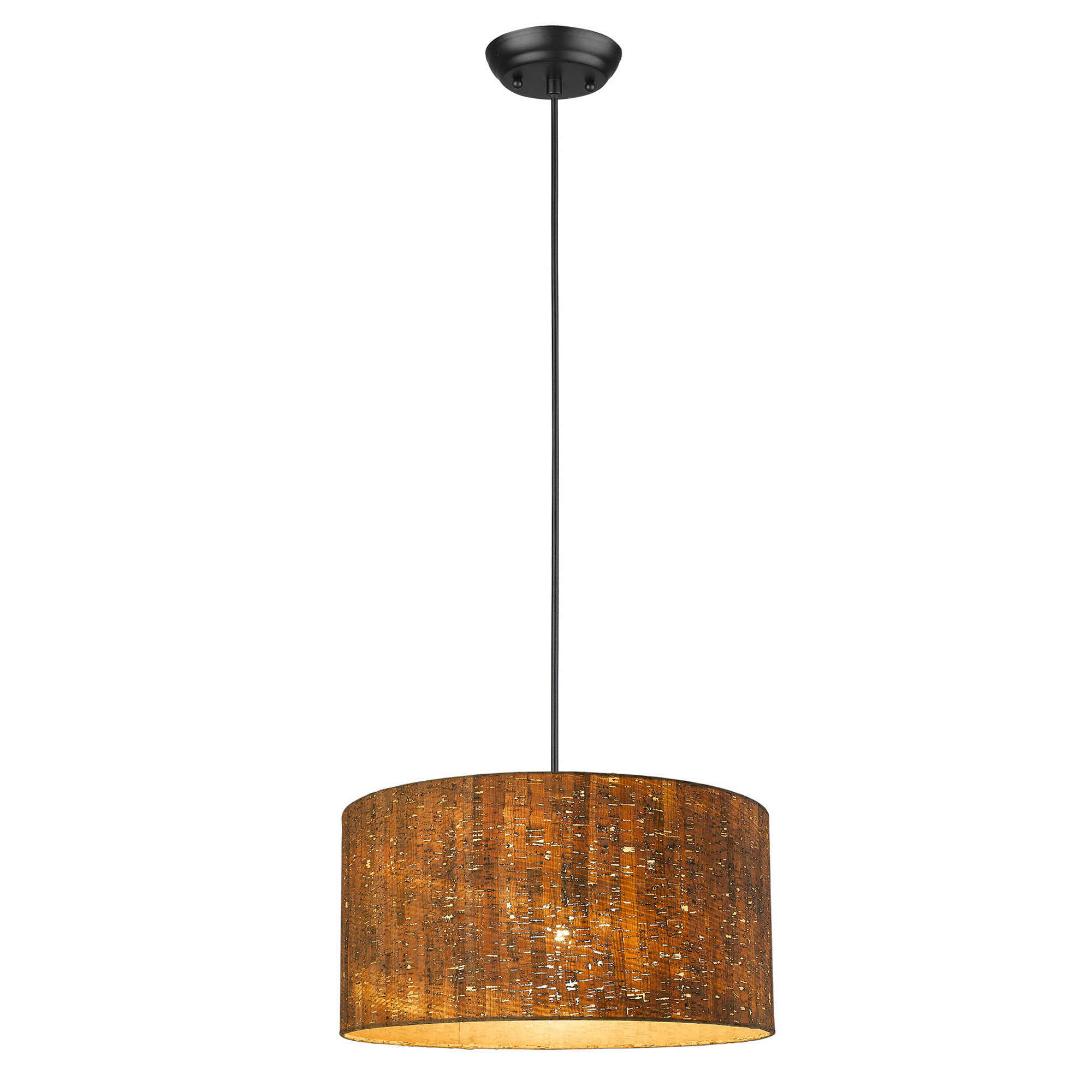 George Oliver Hatchett 1 Light Single Drum Pendant Wayfair