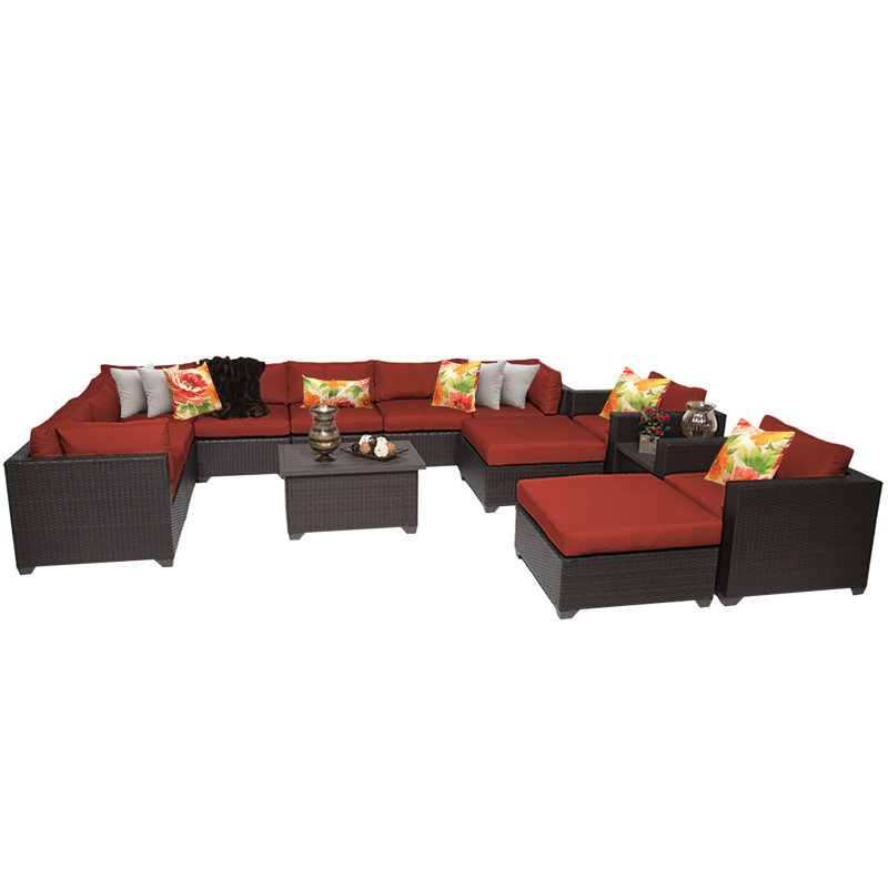kordell 11 piece rattan