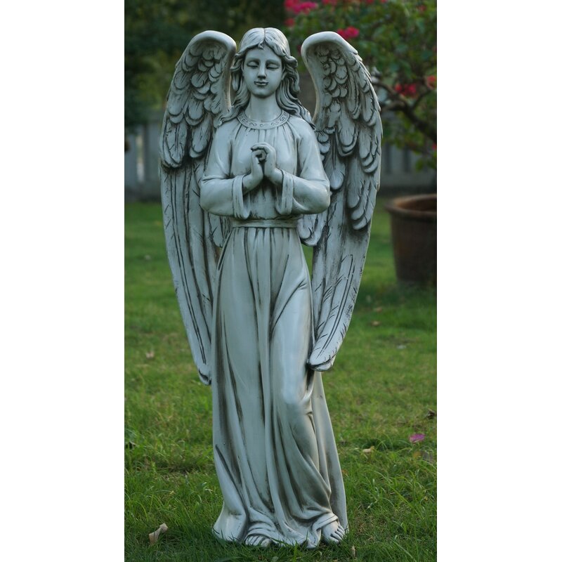 Featured image of post Wayfair Garden Angel Statues : Garden angel with cross statue &amp; reviews | wayfair.