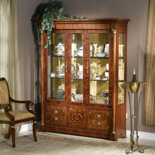 Go to store & view more images Prosperie Three Door Display Cabinet China Cabinet by Astoria Grand