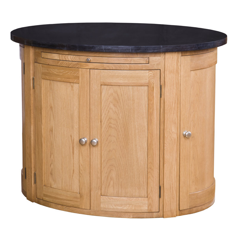 Union Rustic Kücheninsel mit Granitplatte & Bewertungen | Wayfair.de