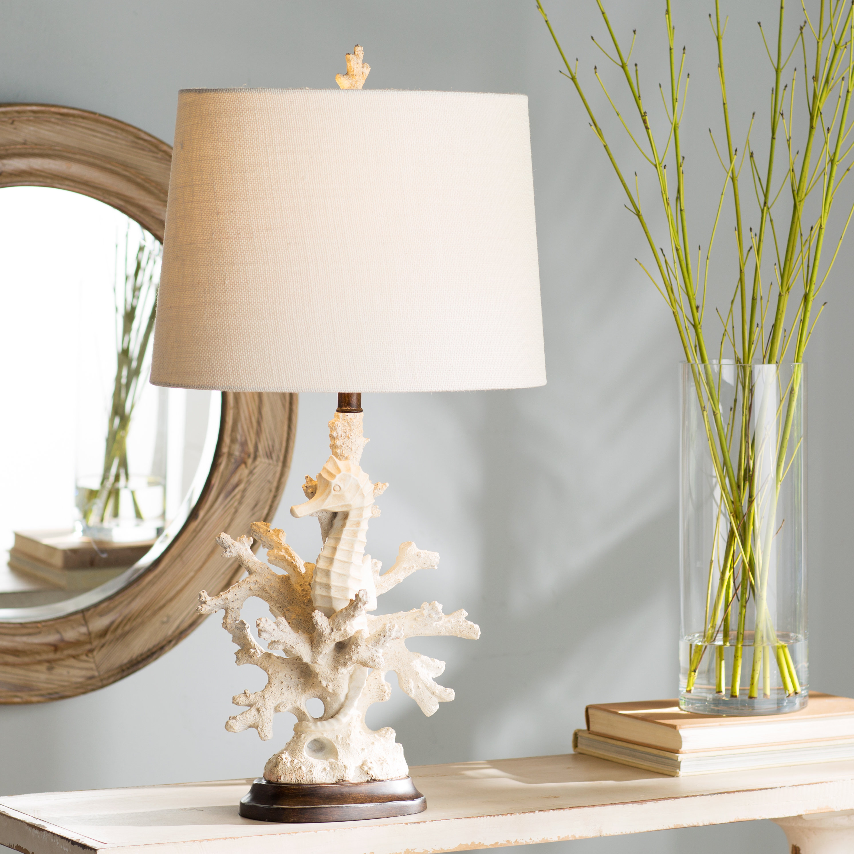 coral floor lamp