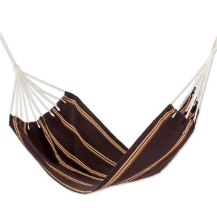 Go to store & view more images Sandy Path Hand-Woven Single Tree Hammock by Novica
