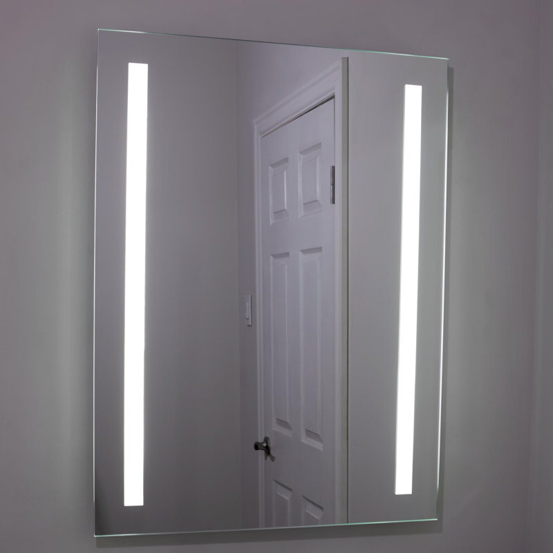 Erias Home Designs Lighted and Illuminated Beautiful Wall Mirror ... Erias Home Designs Lighted and Illuminated Beautiful Wall Mirror ...