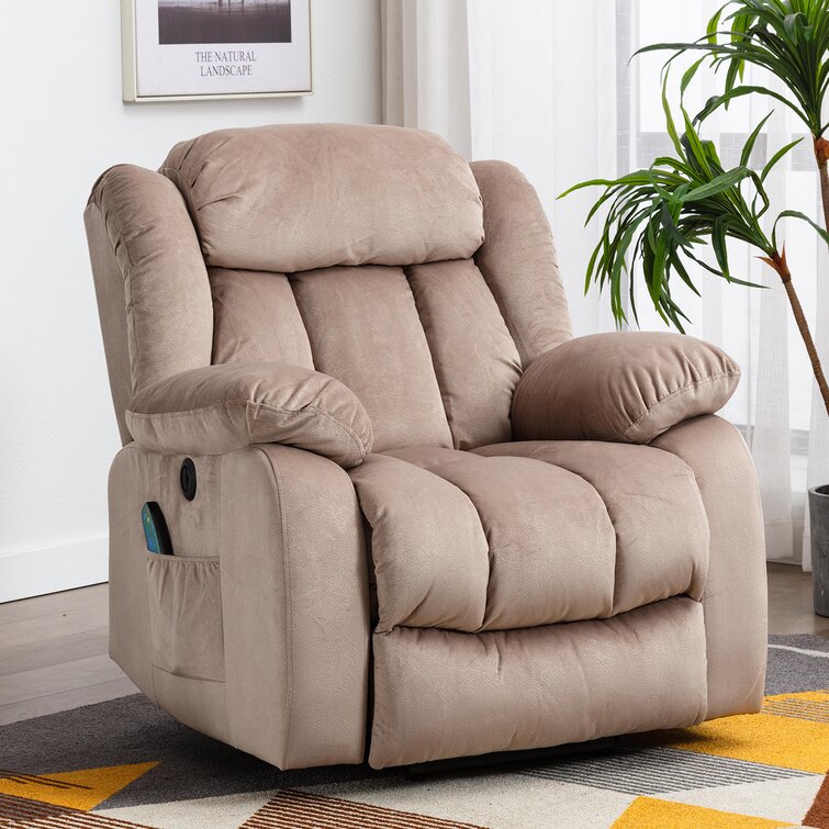 couch recliners with heat and massage