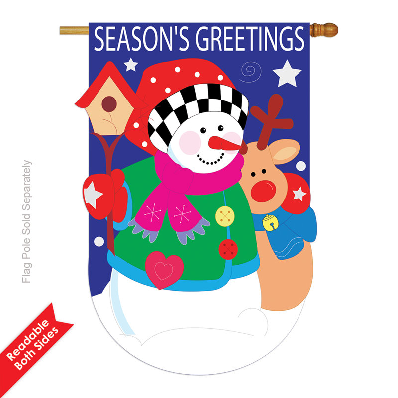 Breeze Decor Two Group H114059 P2 Season S Greetings Winter