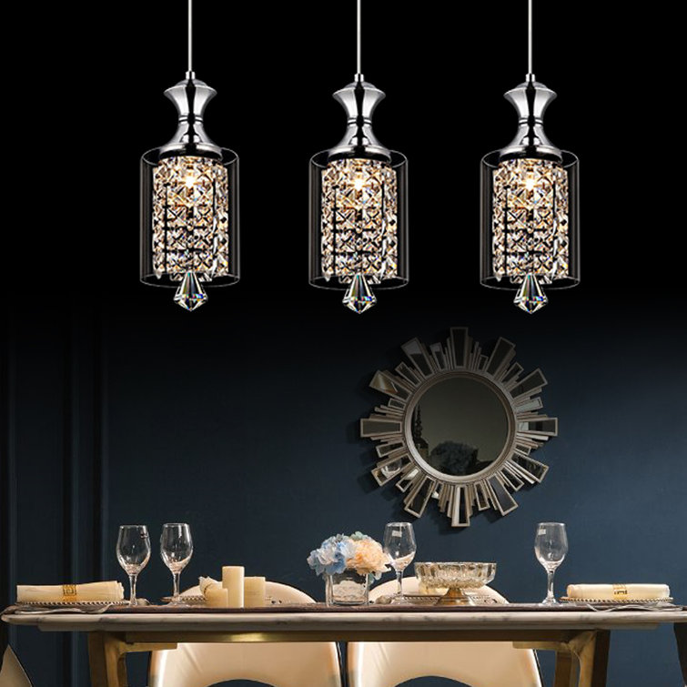 Stainless steel pendant lights for kitchen