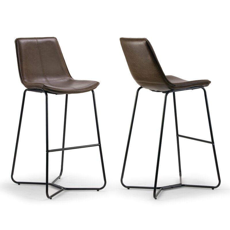 Steelside™ Kyra Bar & Counter Stool & Reviews | Wayfair