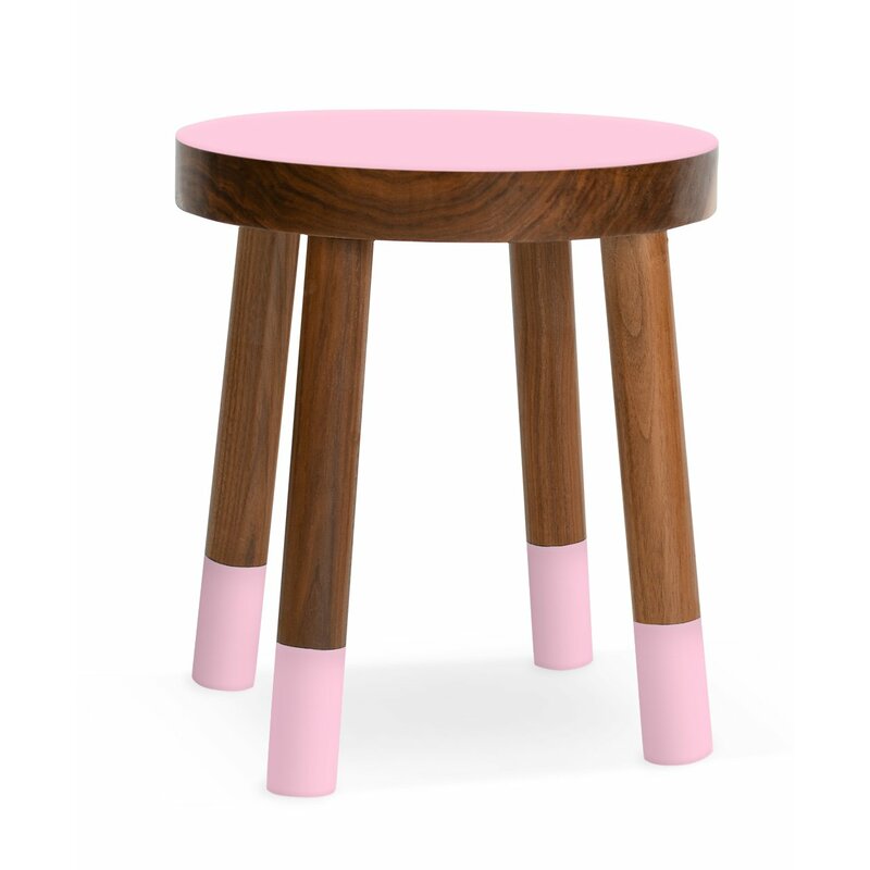 kids pink stool
