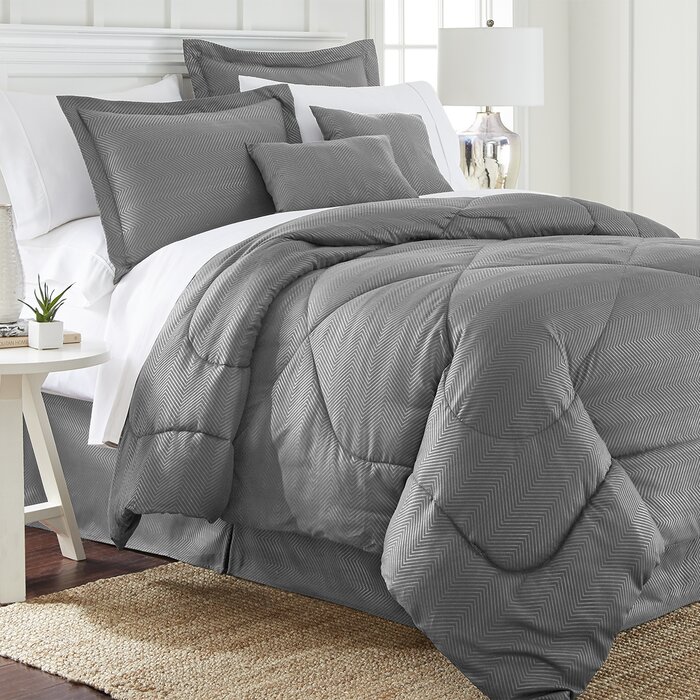 Trule Teen Bellamy Chevron Comforter Set Reviews Wayfair