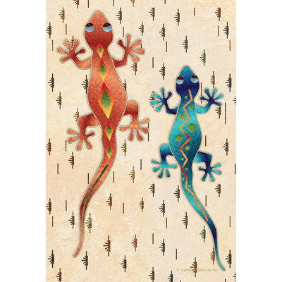 Geckos Garden flag Toland Home Garden