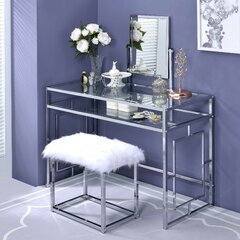 Glass Top Makeup Vanities You Ll Love In 2021 Wayfair