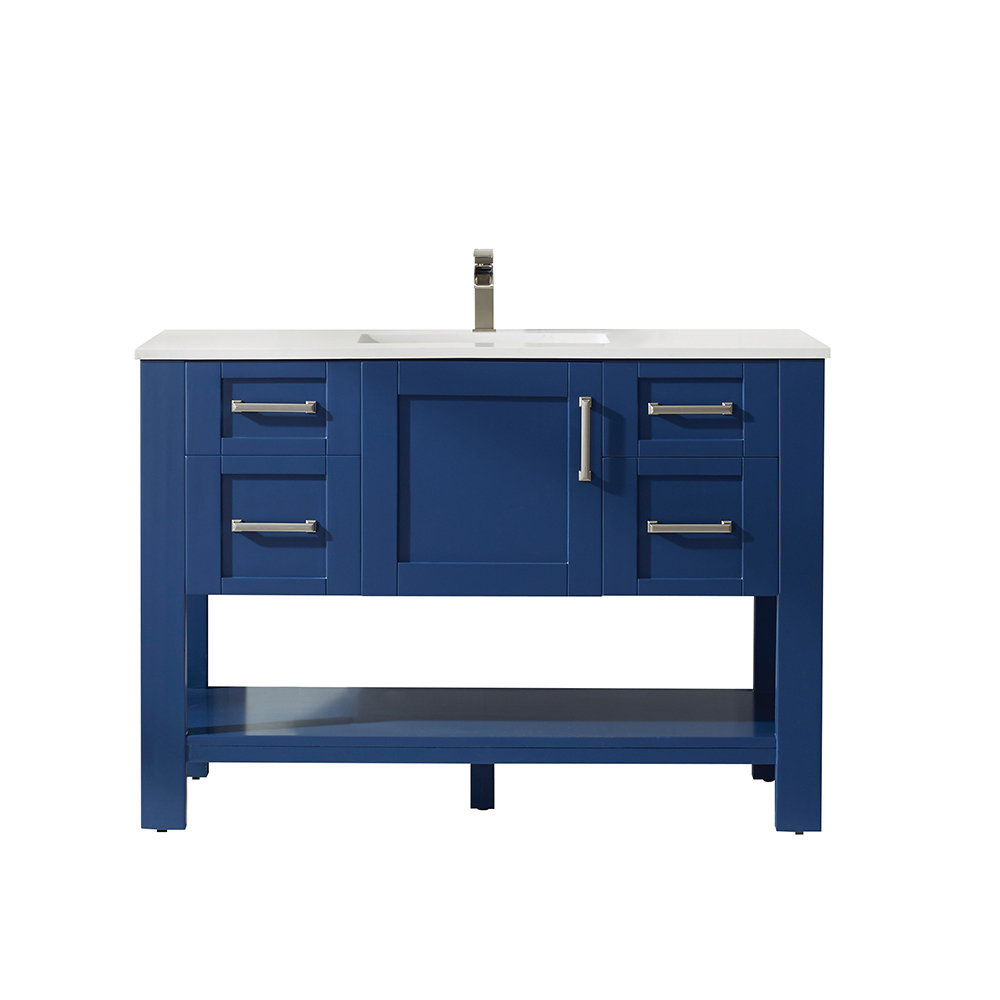 Brayden Studio Kesgrave 48 Single Bathroom Vanity Set Reviews Wayfair
