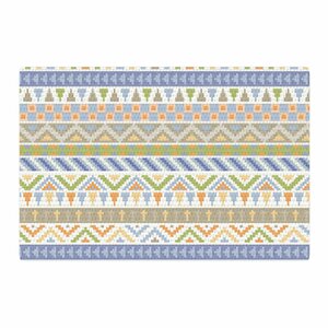 Noonday Design Happy Tribal Pattern Abstract Pastel Area Rug