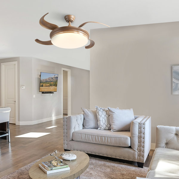 Foundry Select 42" Wickstrom 4 - Blade LED Retractable ...
