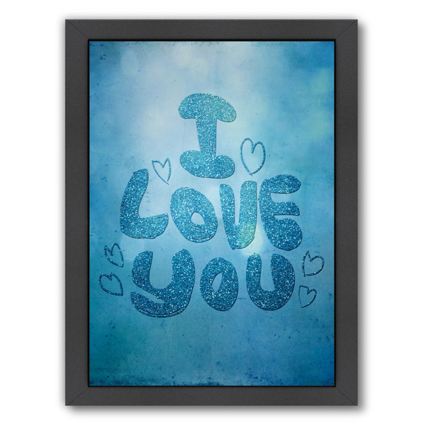 glitter footprints frame