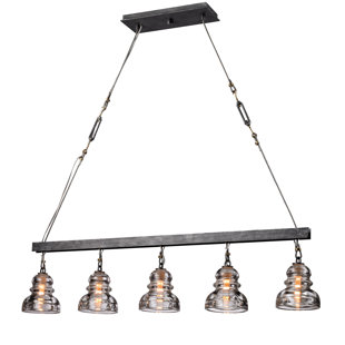 Go to store & view more images Agustina 5-Light Kitchen Island Pendant by 17 Stories