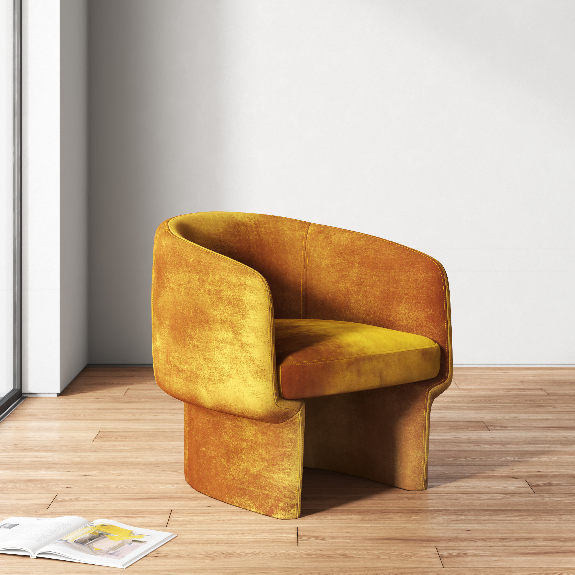 Kinley Barrel Chair Reviews Allmodern