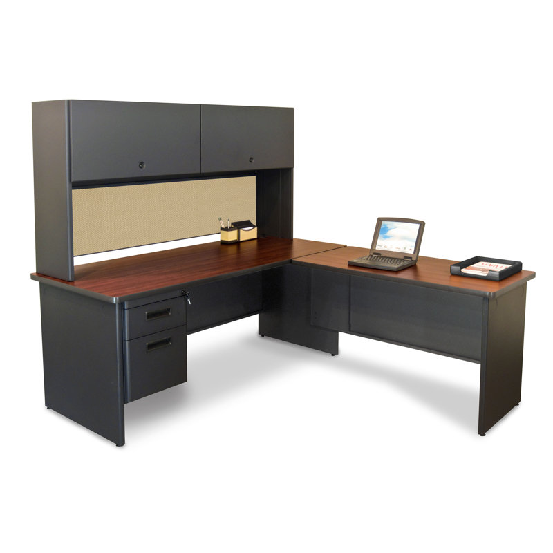 Red Barrel Studio Crivello Return And Drawers Reversible L Shape