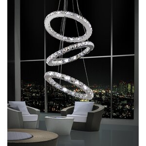 Ring 54-Light Crystal Chandelier