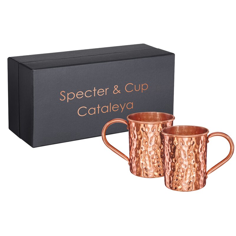 Specter & Cup Moscow-Mule-Becher Cataleya aus Kupfer ...